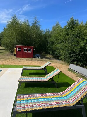 Property grounds - Maison de la Gentinière – Restored Country House with Heated Pool near Beauval Zoo (Mareuil-sur-Cher)