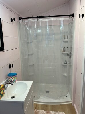 Towels, soap, toilet paper