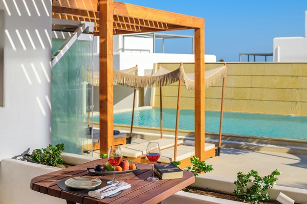 Elegant Two-Bedroom Suite | Terrace/patio