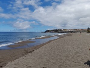 On the beach