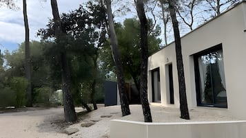 Overnatningsstedets område