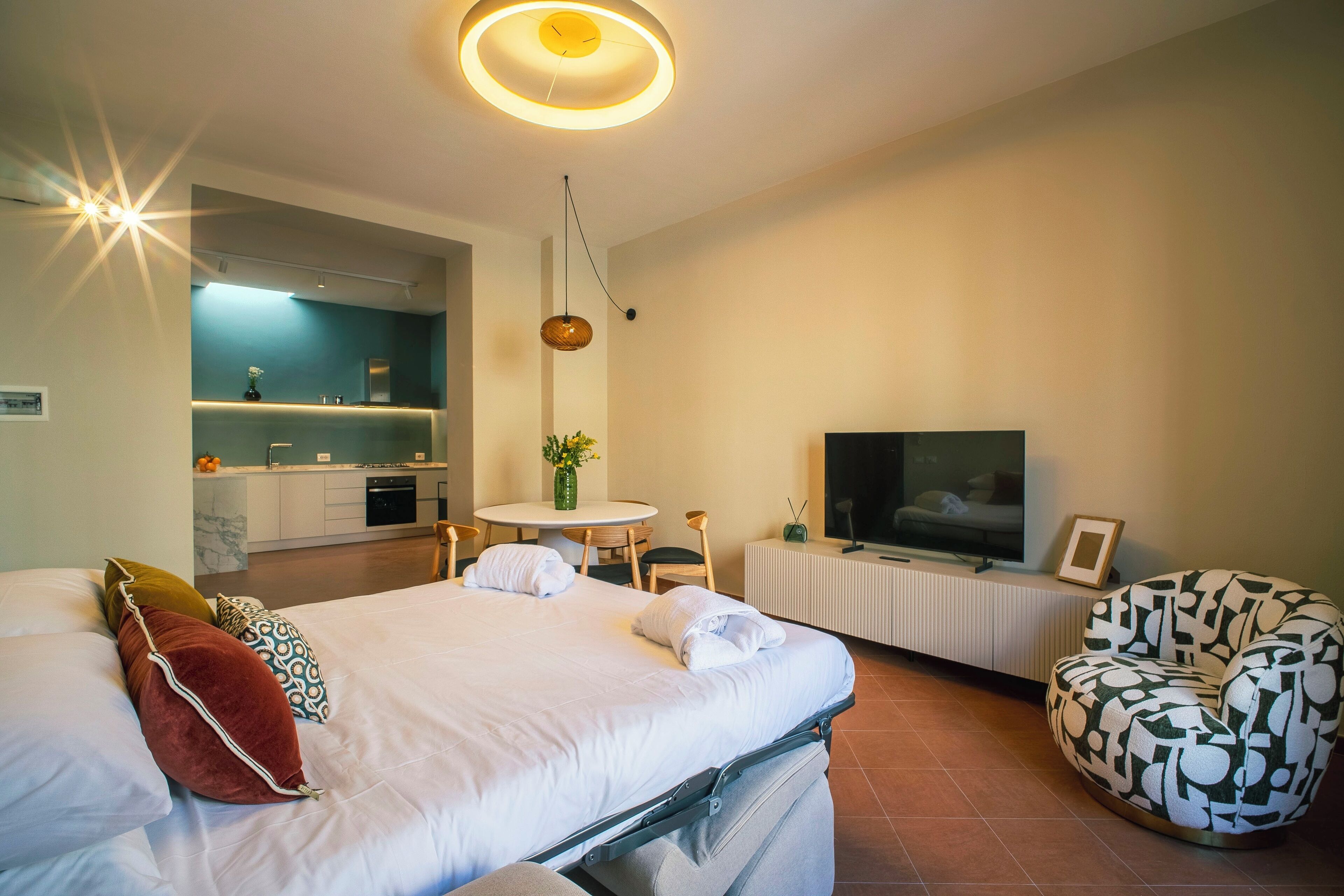 Accès Internet, draps fournis