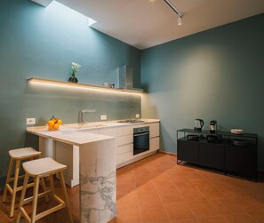 Private kitchen - Fior di Sicilia - Apartment with Terrace (Palermo)