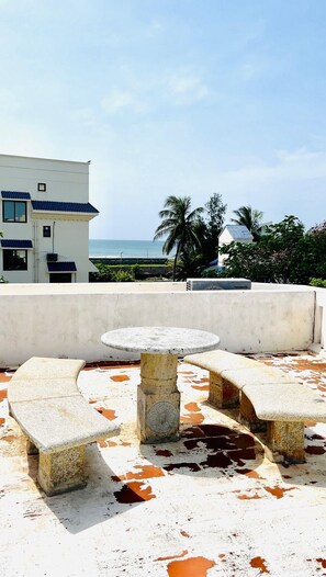 Luxury Villa, Sea View | Terrace/patio - The Tides Inn (Chennai)