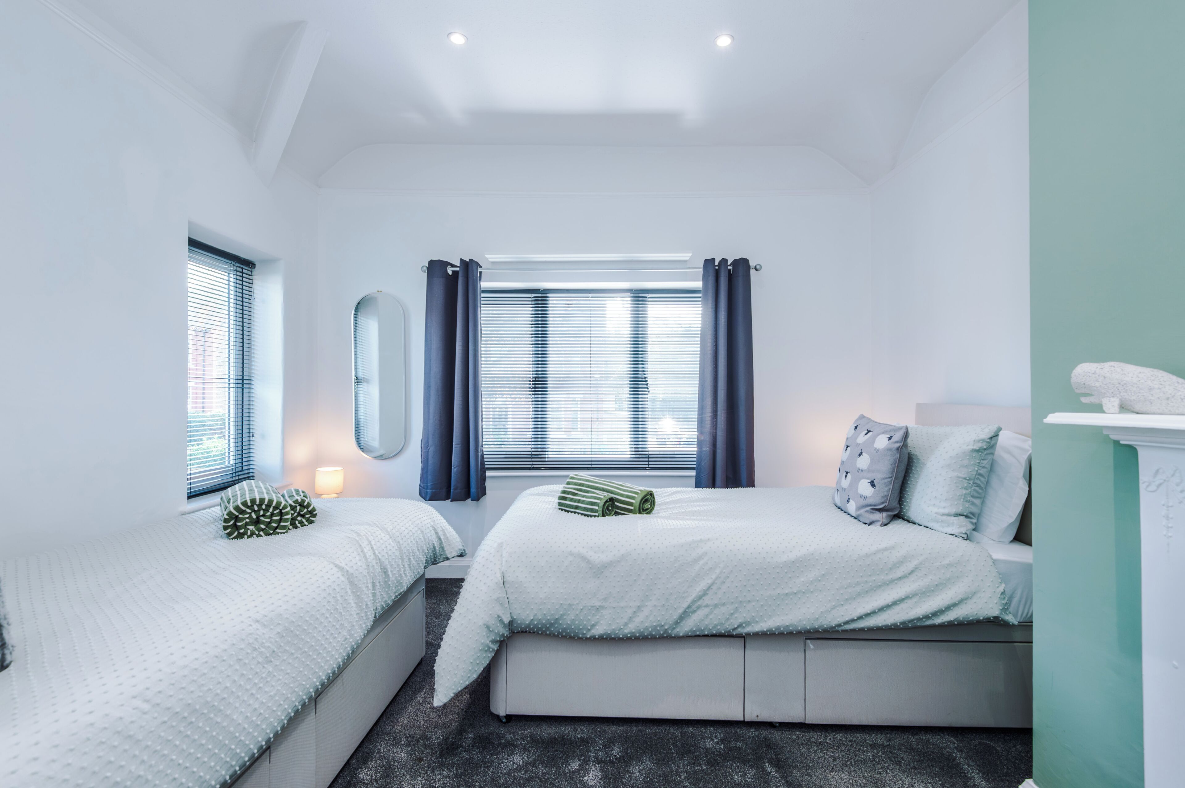 Iron/ironing board, travel crib, free WiFi, bed sheets