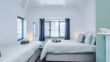 3 bedrooms, iron/ironing board, travel cot, free WiFi