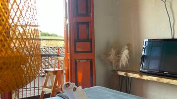Standard Double Room, Balcony, City View | City view