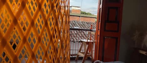 Chambre Double Standard, balcon, vue ville