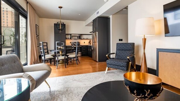Unclassified image, 1 of 9, button - 2BR Iconic Penthouse Living + Private Patio The Mayfair (New Orleans)