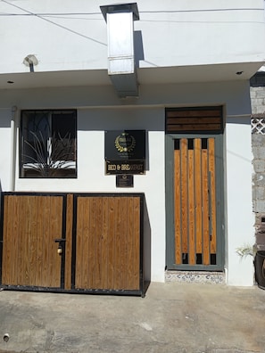 Majoituspaikan julkisivu