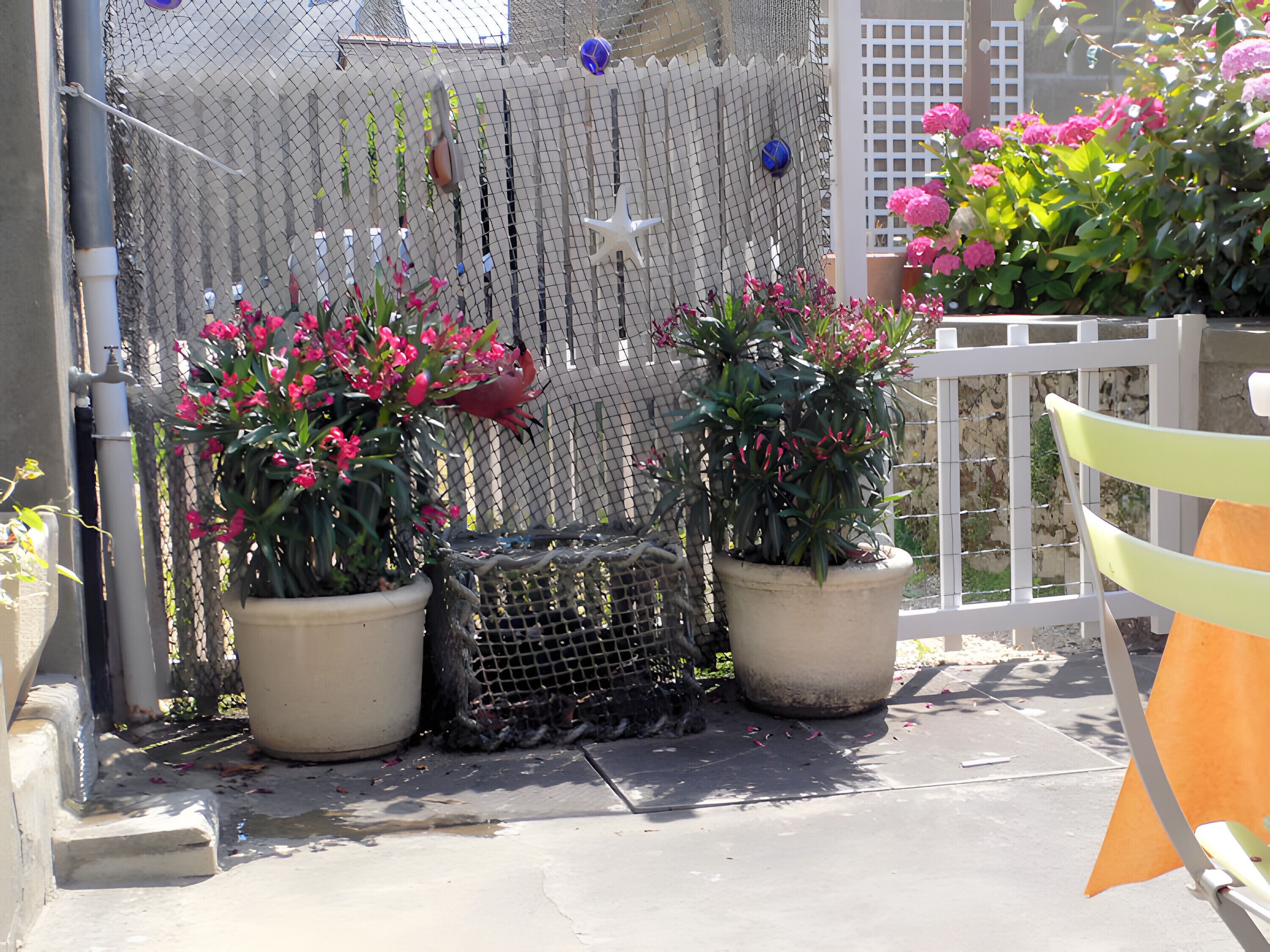 Enceinte de l’hébergement