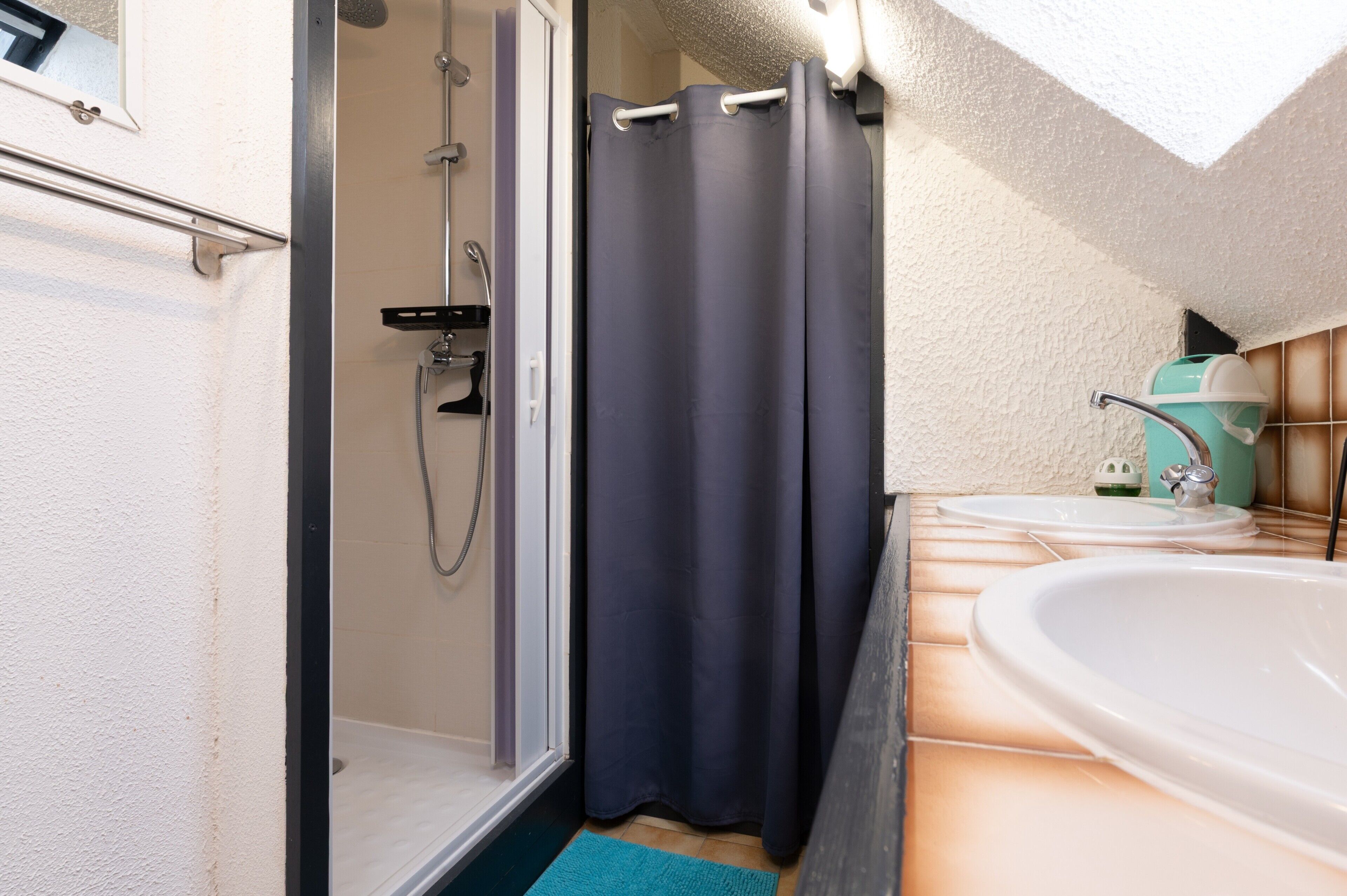 Dusche, Handtücher