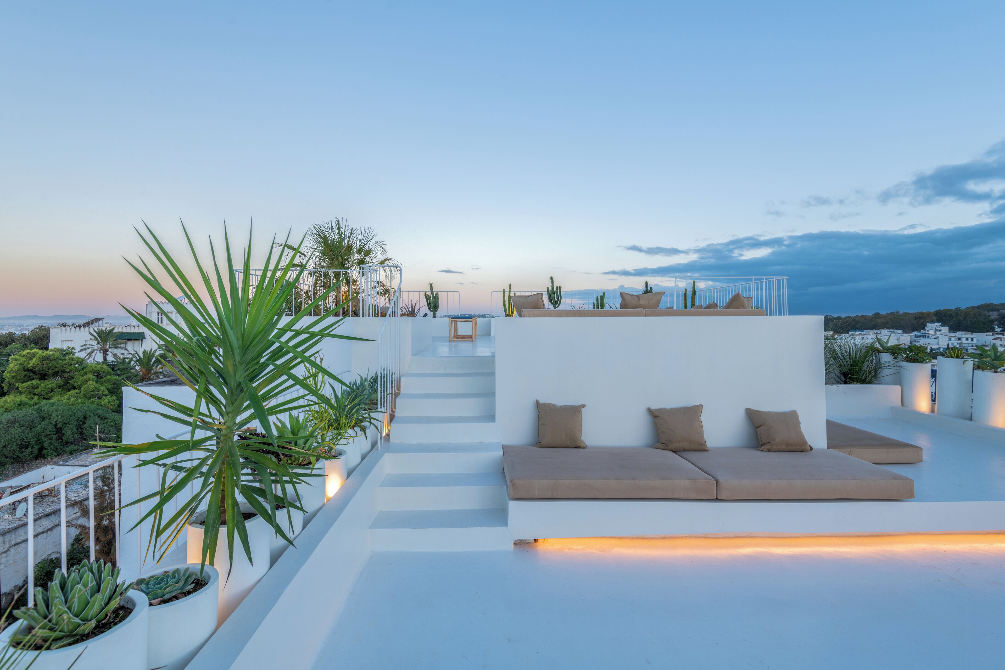 Rooftop terrace