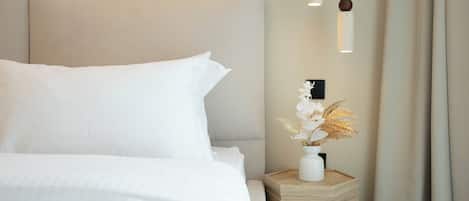 Deluxe Apartment, Balcony, Pool View | Premium bedding, memory foam beds, in-room safe, blackout drapes