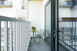 Deluxe Apartment, Balcony, Pool View | Balcony view - Chic 1BR Apartment - The Crest Dubai (Dubai)