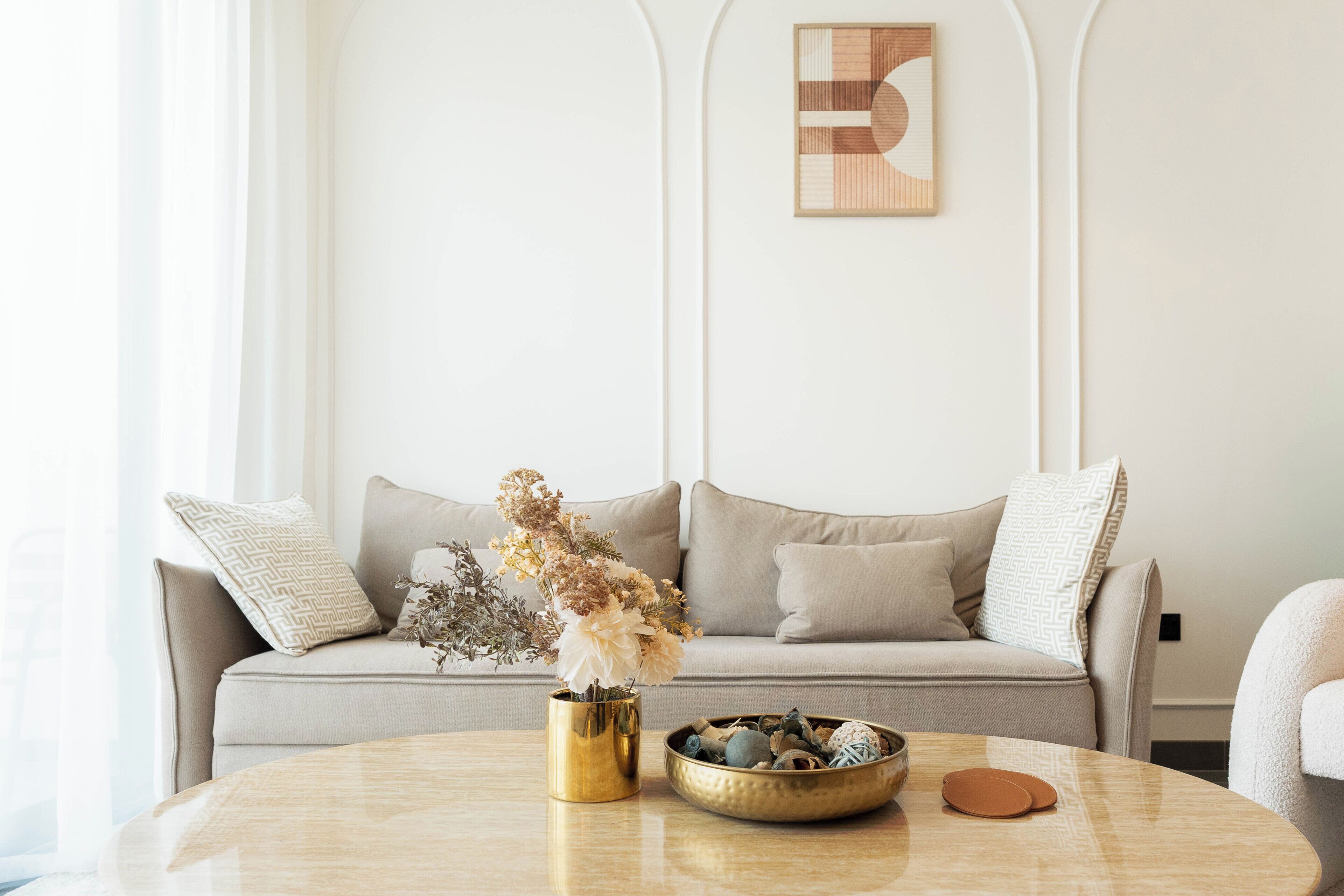 Deluxe Apartment, Balcony, Pool View | Living area