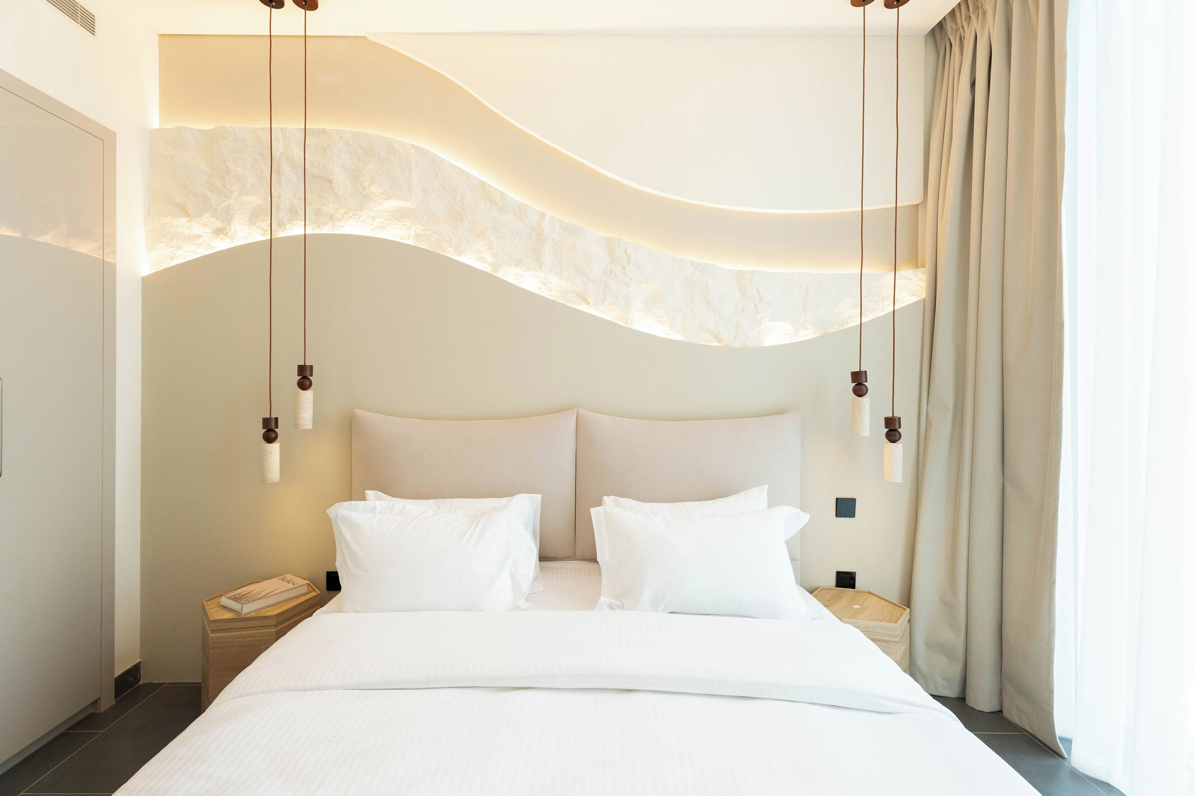 Deluxe Apartment, Balcony, Pool View | Premium bedding, memory foam beds, in-room safe, blackout drapes