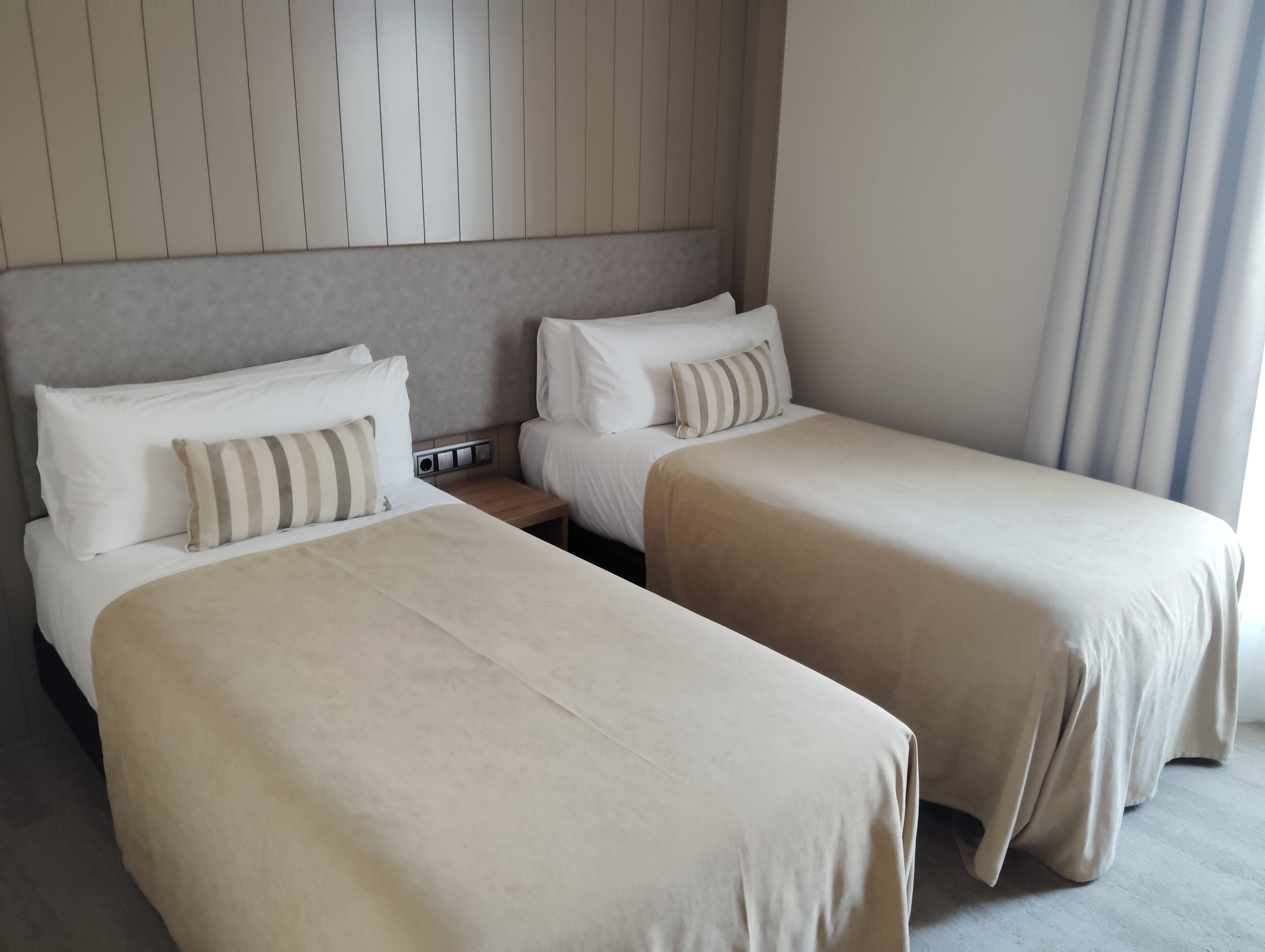 Superior Twin Room, Mountain View | Premium bedding, desk, laptop workspace, soundproofing