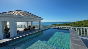 Pool - Nirvana Penthouse with Private Pool and Ocean Views in Treasure Beach (Treasure Beach)