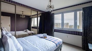 Comfort appartement, balkon, uitzicht op tuin | Een strijkplank/strijkijzer, gratis wifi