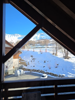 Uitzicht vanuit accommodatie