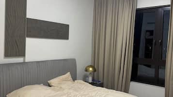 Signature-huoneisto, 1 makuuhuone, tupakointi kielletty, merinäköala | Silitysrauta/-lauta, ilmainen Wi-Fi