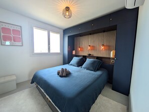 2 bedrooms, iron/ironing board, free WiFi - Prestigious Sea View, First Line *Terrace *Air Cond (Palavas-les-Flots)