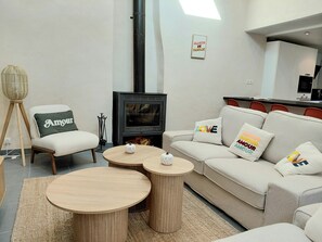 Living area - Maison & Happiness in the Heart of the Salt Marshes (Batz-sur-Mer)