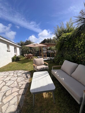 Terrace/patio - Maison & Happiness in the Heart of the Salt Marshes (Batz-sur-Mer)