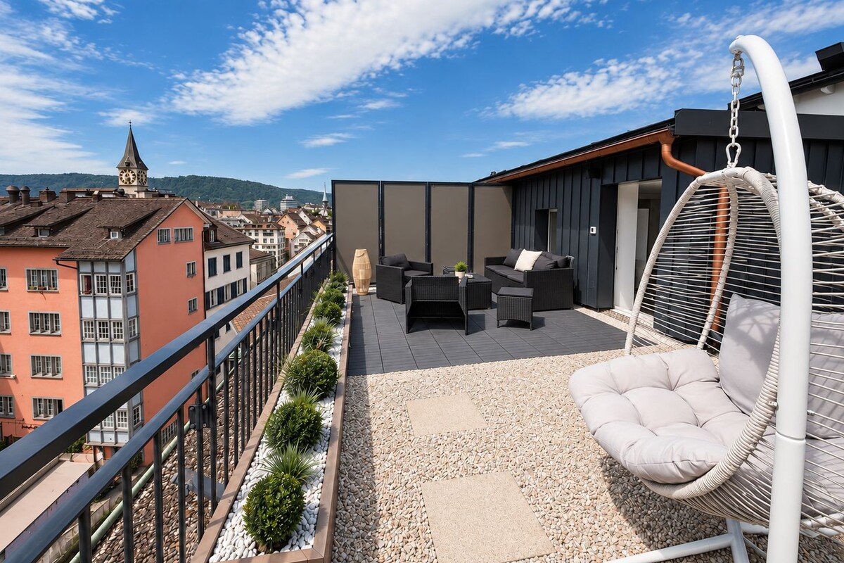 Suite, eget bad | Terrasse/patio