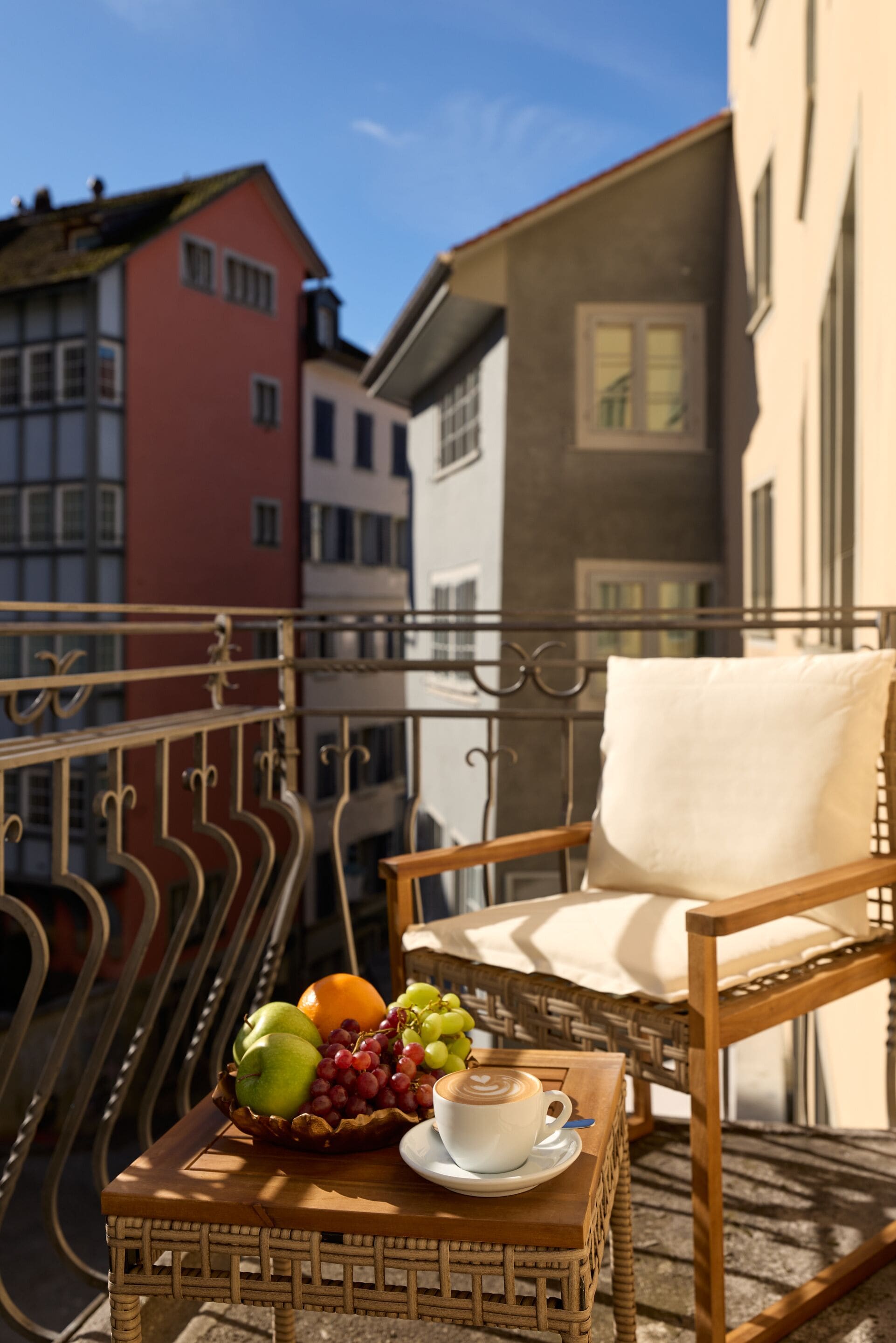 Executive-Studio, mit Bad | Blick vom Balkon