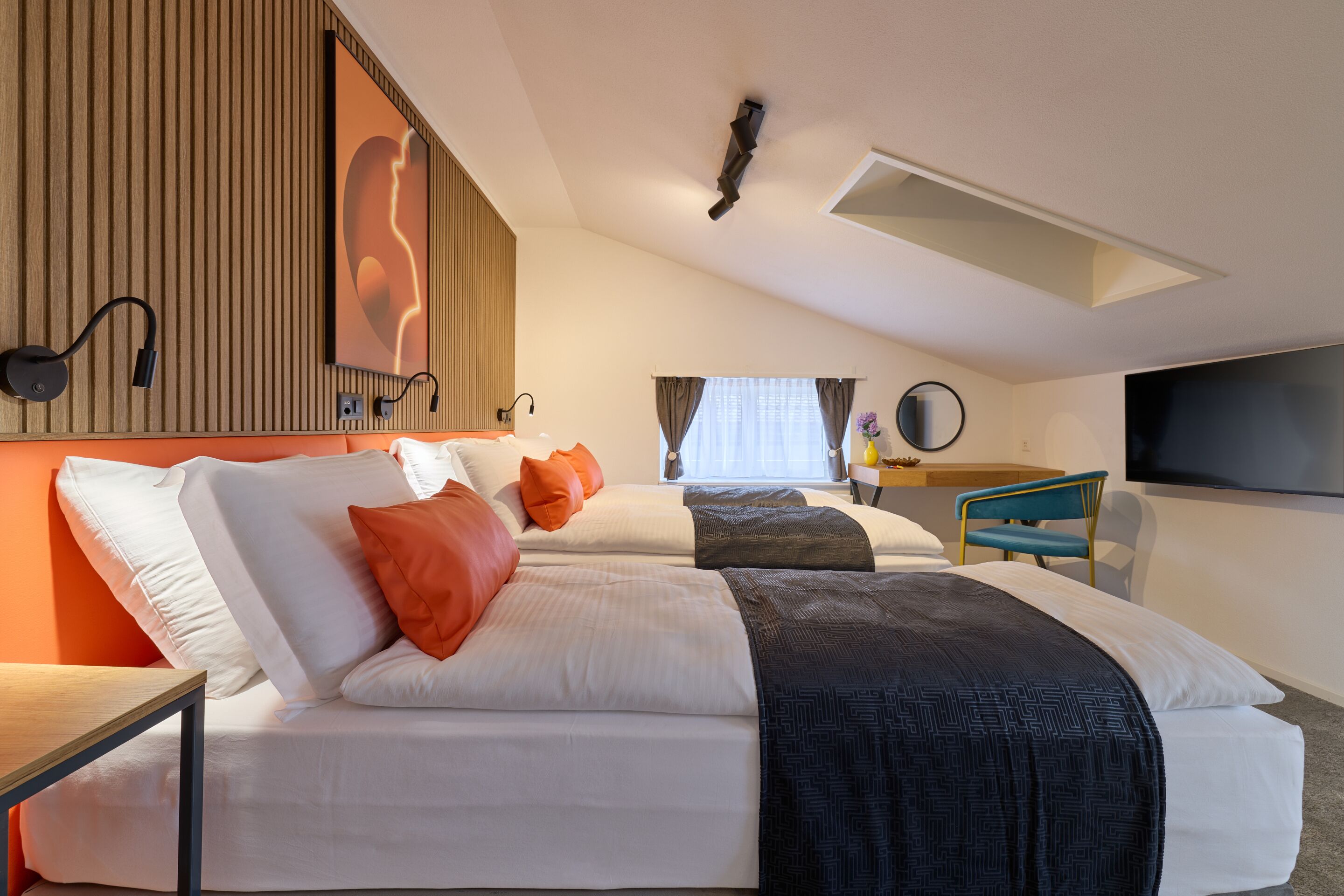 Junior-Studiosuite, Terrasse, Stadtblick