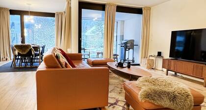 Mountain View Luxury Apt at Interlaken West • AC • BBQ by SwissDreamLiving
