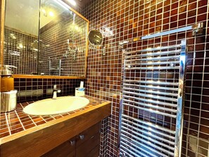 Hair dryer - Bright apartment with balcony and pool (Megève)