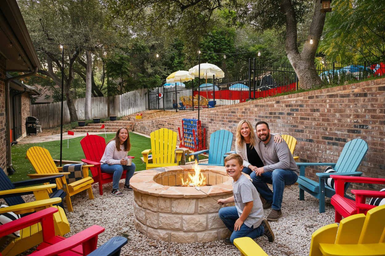 Overnatningsstedets område