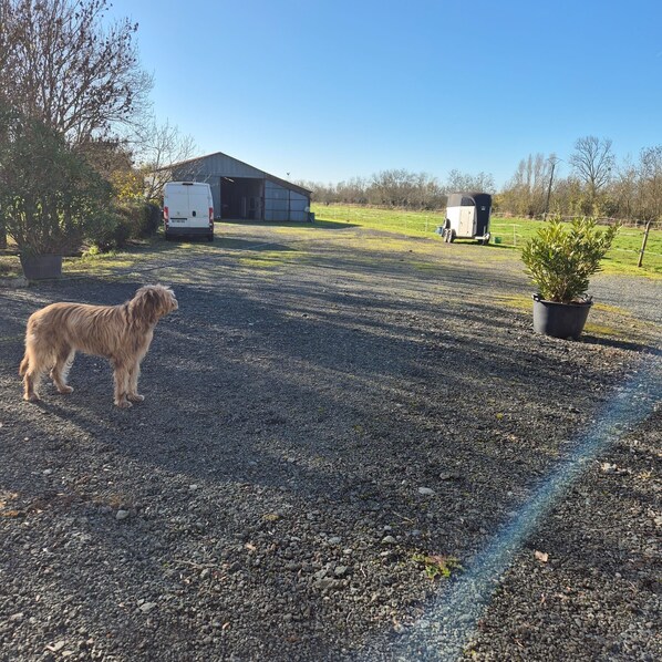 Enceinte de l’hébergement