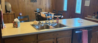 Near lakes/rivers, town, snowmobile trails and access to hunting and state land.