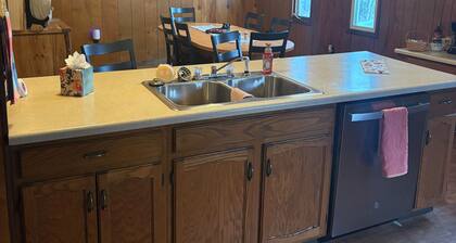 Near lakes/rivers, town, snowmobile trails and access to hunting and state land.