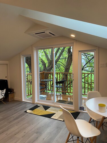 The apartment in the trees