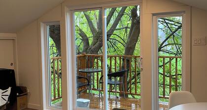 The apartment in the trees