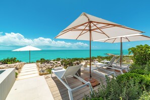 Terrace/patio - Sophisticated Coastal Room Ideal for Romantic Retreats or Island Escapes (Long Bay Hills)