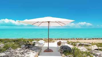 Accommodatie ligt op het strand