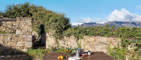 Restauration en plein air