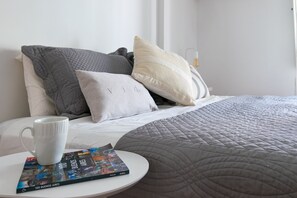 Bed sheets - Charming studio on Las Heras Avenue, Recoleta | 4P (Ciudad Autónoma de Buenos Aires)