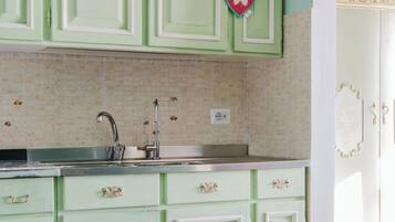 Deluxe-Apartment, Strandblick | Eigene Küche