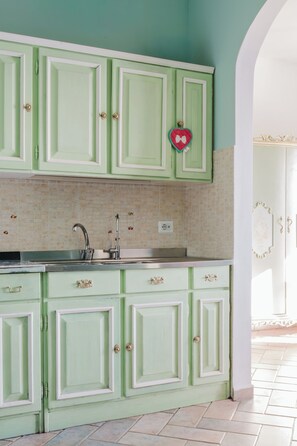 Appartement Deluxe, vue plage | Cuisine privée