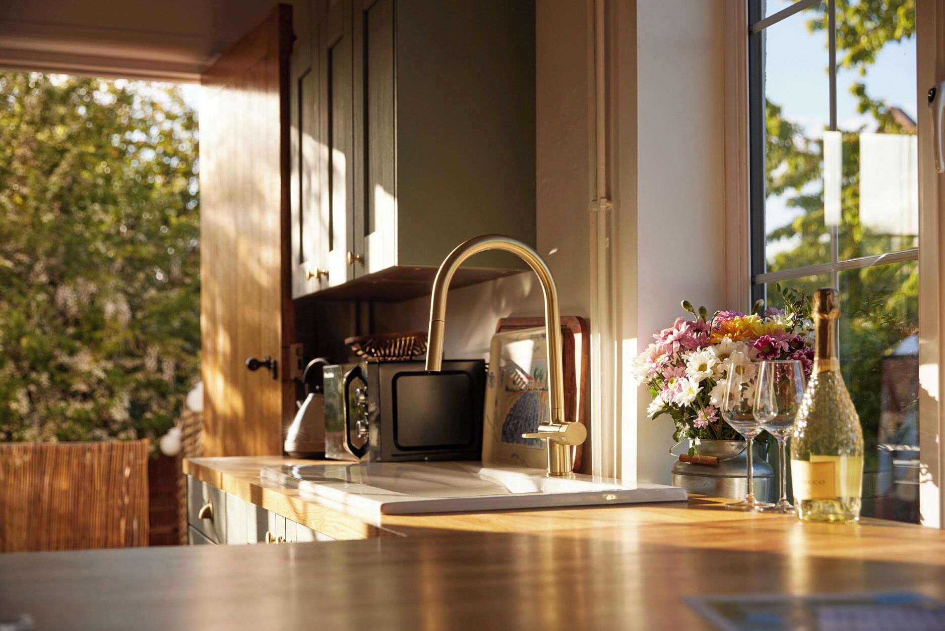 Cottage | Cucina privata | Lavastoviglie, pentole/stoviglie/utensili