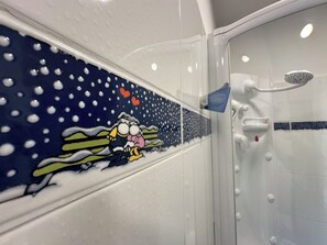 Shower, hair dryer, bidet, towels - Encanto - Your retreat in Roccaraso with breathtaking mountain views (Roccaraso)