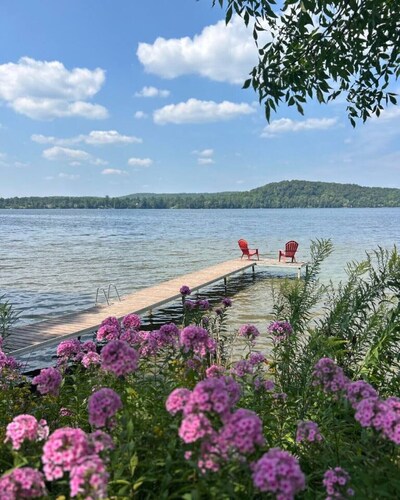 4BR Waterfront Escape w/Woodstoves & Large Dock