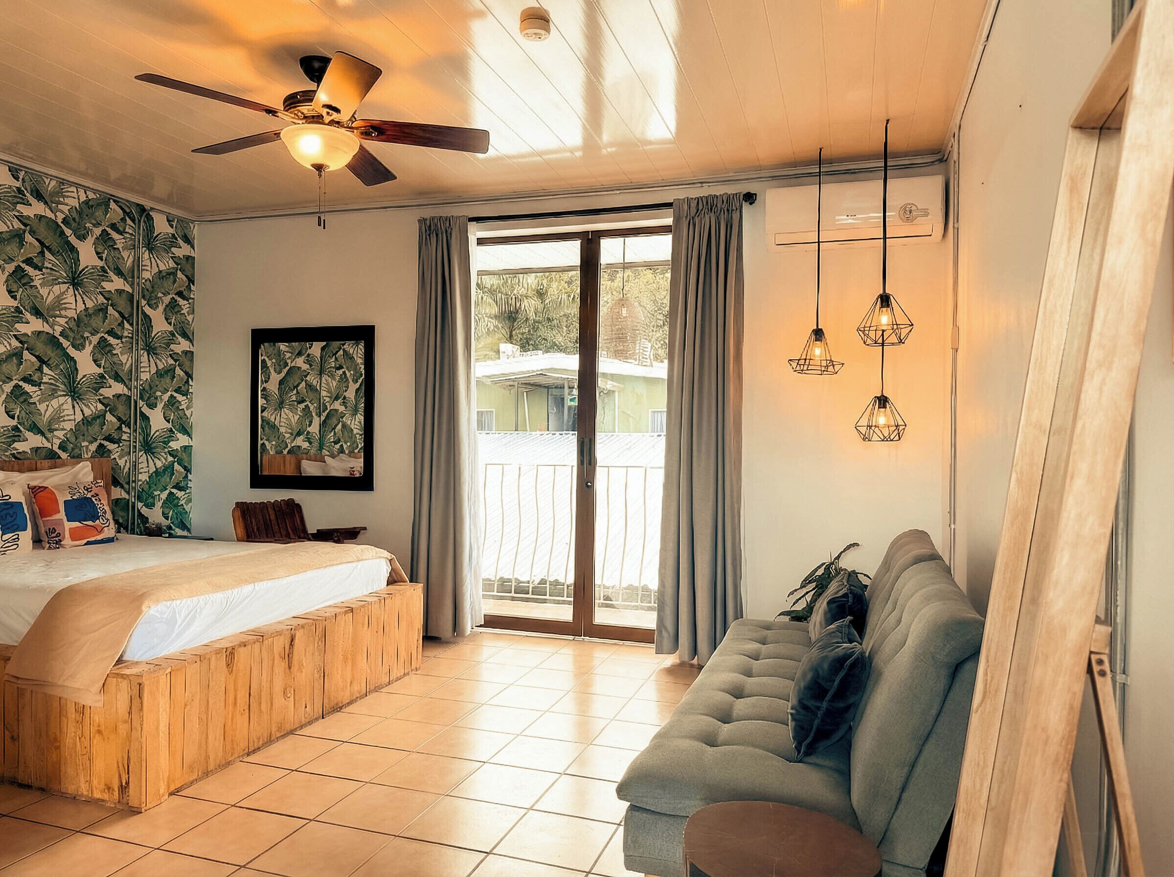 Estudio, 1 cama doble, baño privado | Wifi gratis y ropa de cama